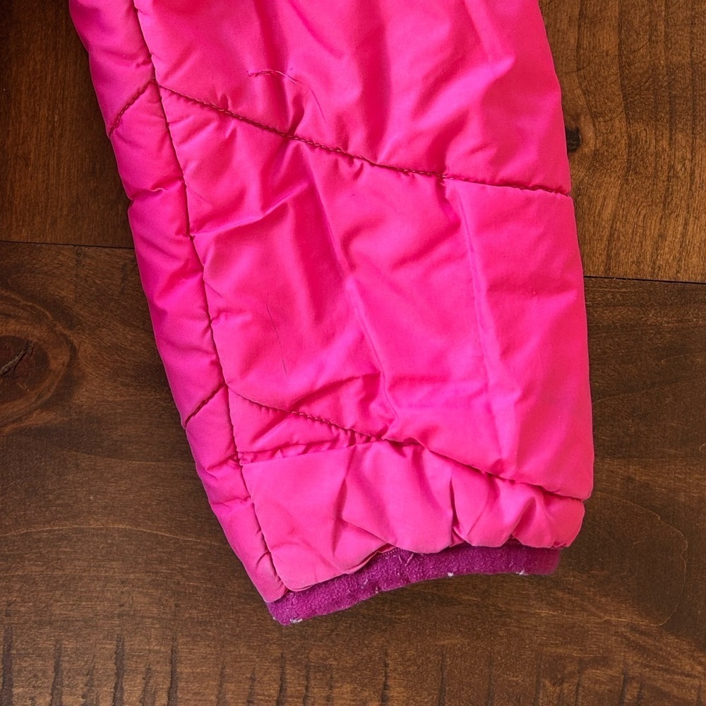 Girls North Face Reversible Puffer Jacket | Girls Large 14/16 | FLAWED - Picture 4 of 8